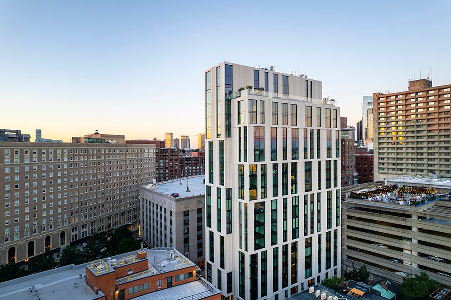 Take a Look at the Newest Residential Building in Back Bay