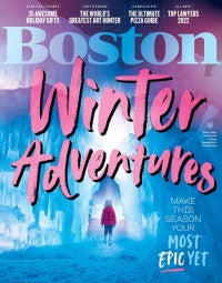 Winter Adventures, the December 2022 issue cover theme