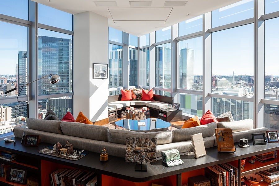 On the Market: A City Penthouse with a Luxurious Bedroom Suite