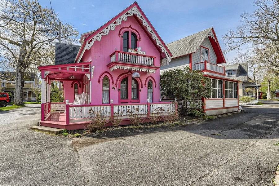 On the Market: That Pink Gingerbread House on Martha's Vineyard