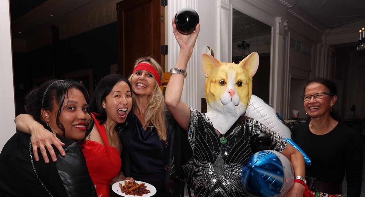 Party Pics: Cat Masks and the 