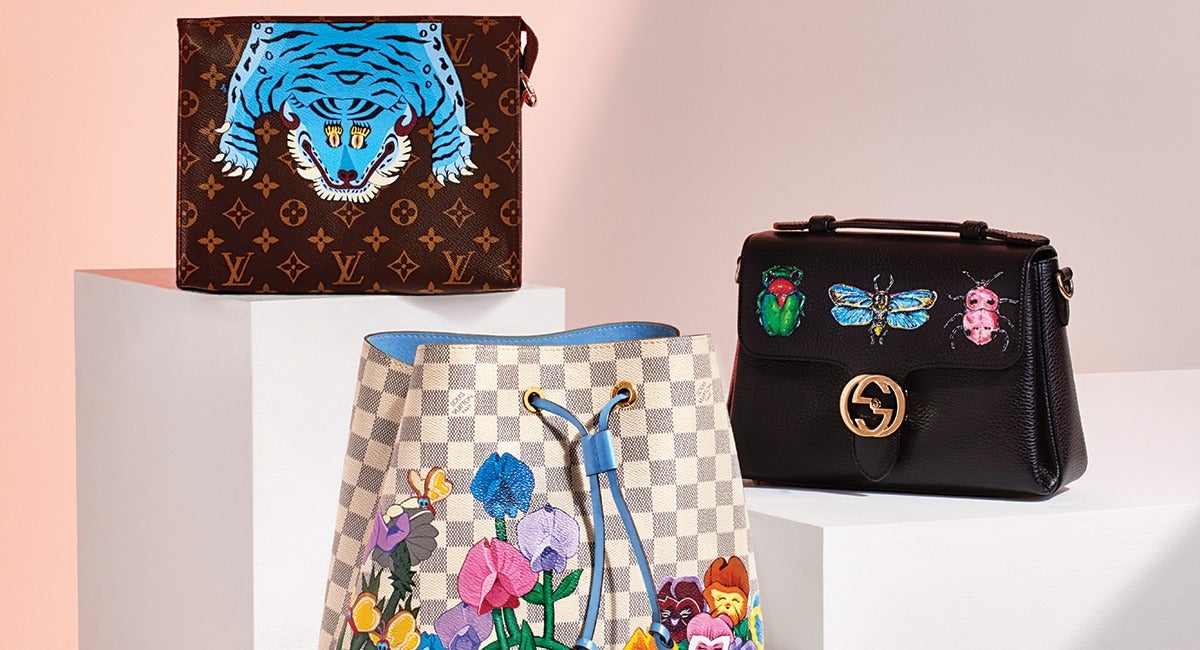 バッグ Art How Painter Lauren Zavala Elevates Designer Bags into Fine Art