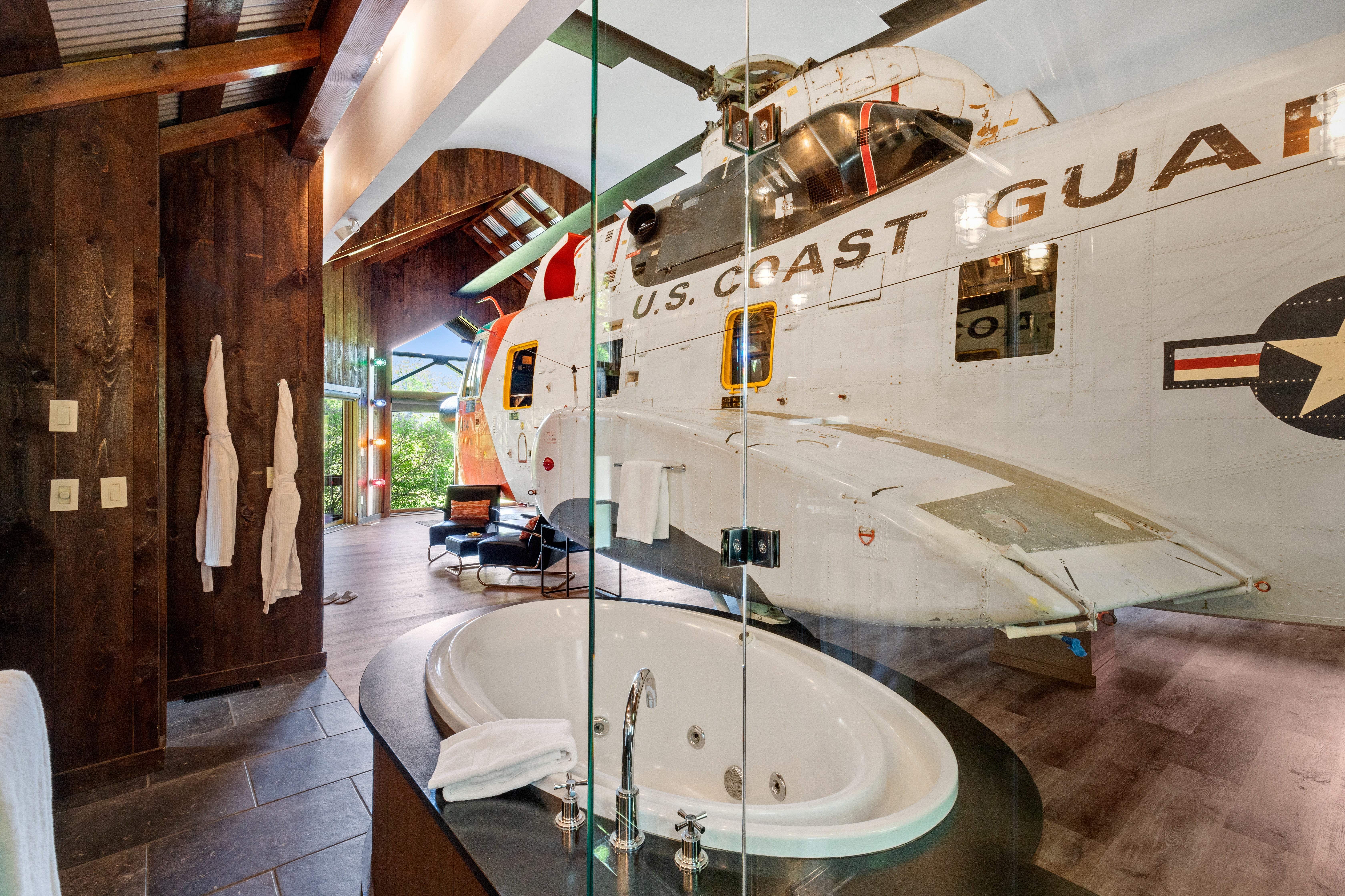 You Can Stay in a Real Helicopter at Connecticut Resort Winvian