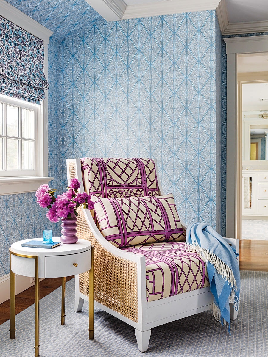 Digs Design Company Brings Color to a Wellesley Cape Cod Home