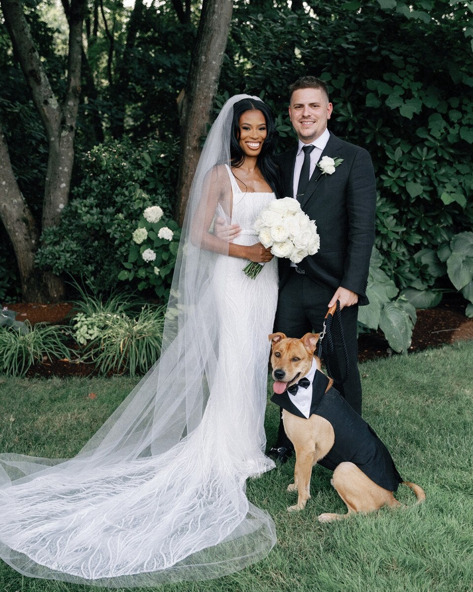 A Walpole, Mass. Wedding with Casino Games and Pet Cocktails