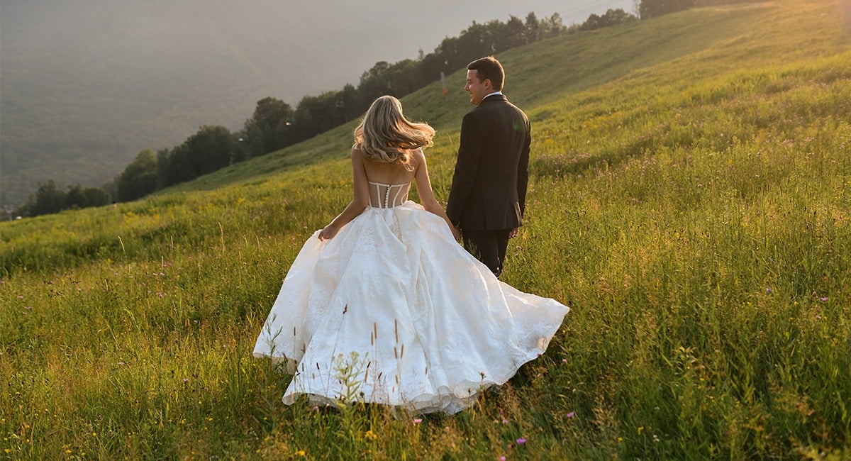 This Stowe, Vermont Wedding Felt Like Luxe Adult Summer Camp