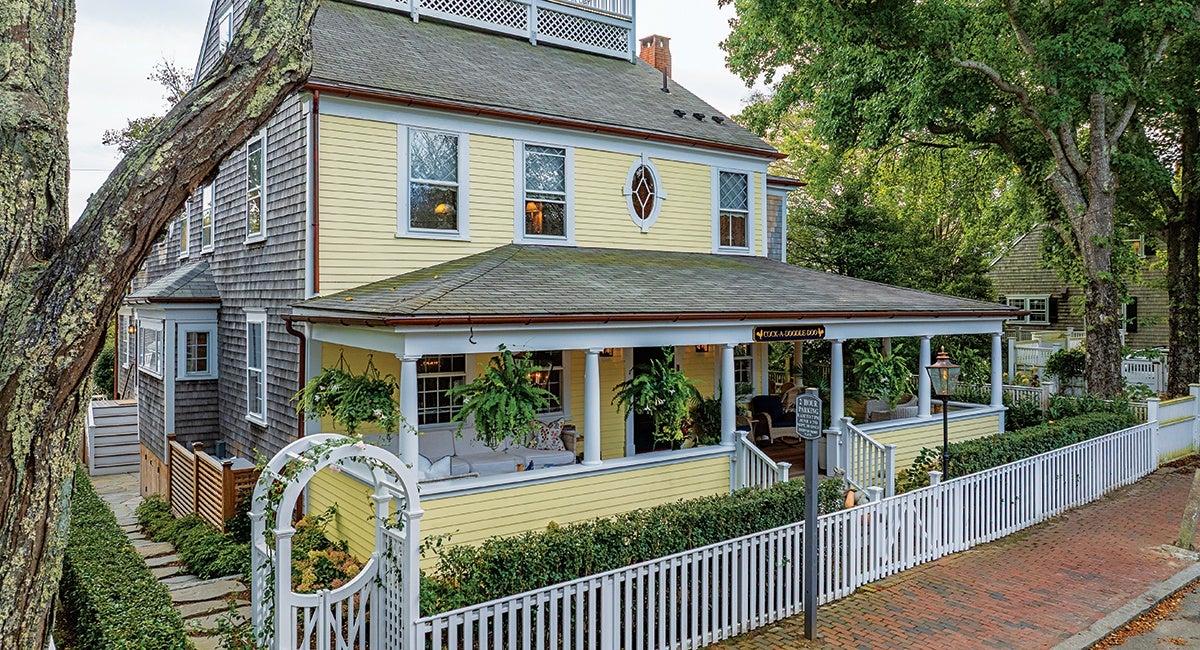 Behind the Cedar Shingles and Cobblestones