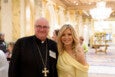 Archbishop of Boston Richard G. Henning and CBS News Boston Paula Ebben