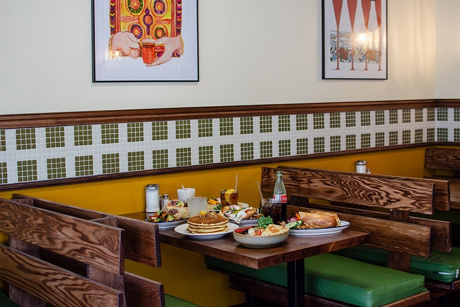Brookline Lunch’s Beloved Baklava Pancakes Come to South Boston